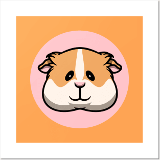 Cute Guinea Pig Posters and Art